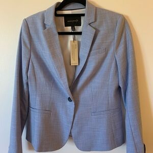 Light blue banana republic work blazer